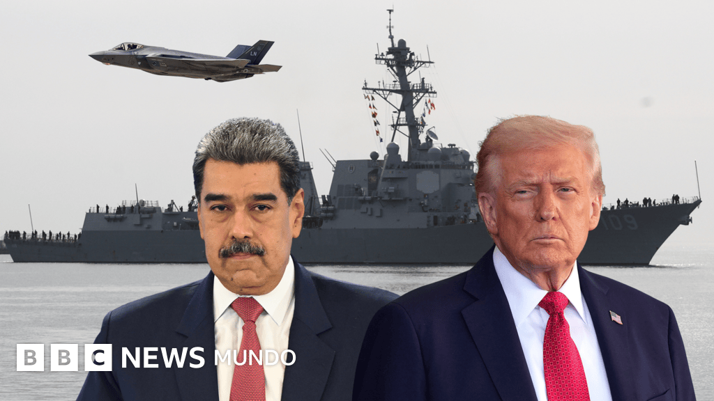 Buques de guerra, aviones de combate y la CIA: ¿cuál es el objetivo final de Trump en Venezuela?