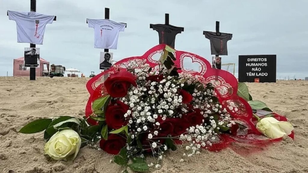 Cómo fue el homenaje a los policías muertos en el megaoperativo de Río de Janeiro