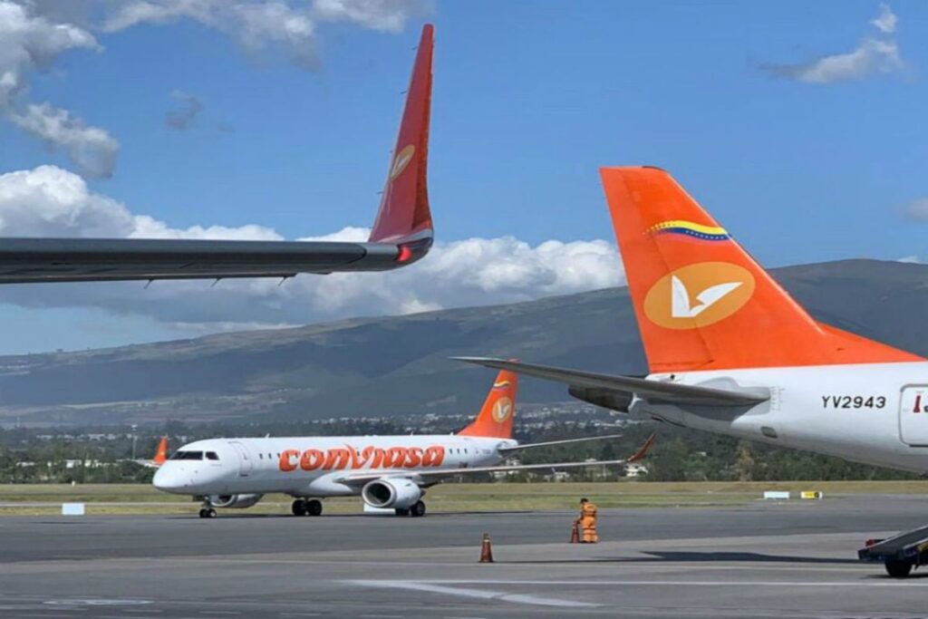 Conviasa suspende vuelos por tormenta Melissa hasta el 28Oct