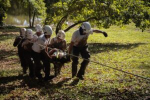 Cruz Roja capacitó a 100 voluntarios comunitarios para actuar ante emergencias