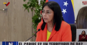 Delcy Rodríguez pide suspender acuerdos gasíferos con Trinidad y Tobago