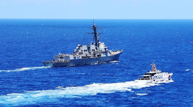 El destructor USS Gravely abandona Trinidad y Tobago