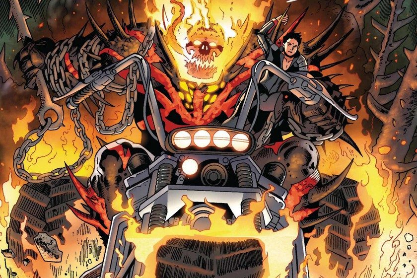 El día que Red Hulk portó a Venom y el espíritu de Ghost Rider... ¡Todo a la vez!