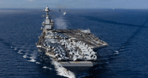 El portaviones más grande de EEUU se aproxima al Caribe