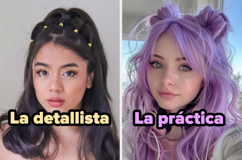 Elige entre estos peinados y te diré qué tipo de chica eres