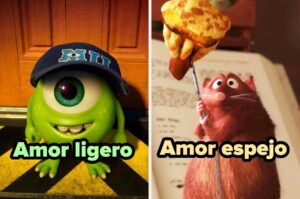 Elige entre estos personajes de Pixar y te diré qué tipo de amor necesitas