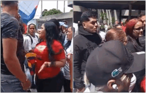 Grupo oficialista agredió a familiares de presos políticos tras misa de acción de gracias en la UCV
