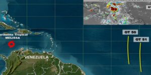Inameh atento por llegada de ondas tropicales 50 y 51 a Venezuela