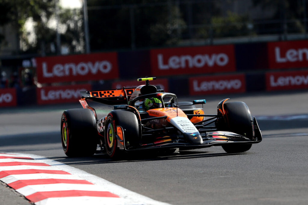 Lando Norris se quedó con la pole del GP de México