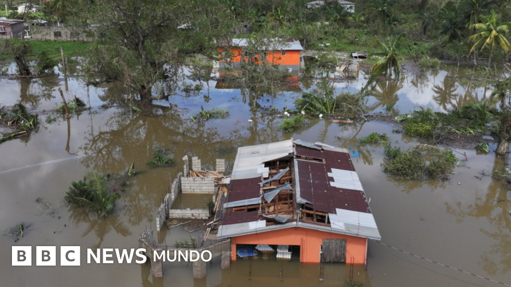 Las imágenes que muestran la destrucción que dejó el huracán Melissa en Jamaica