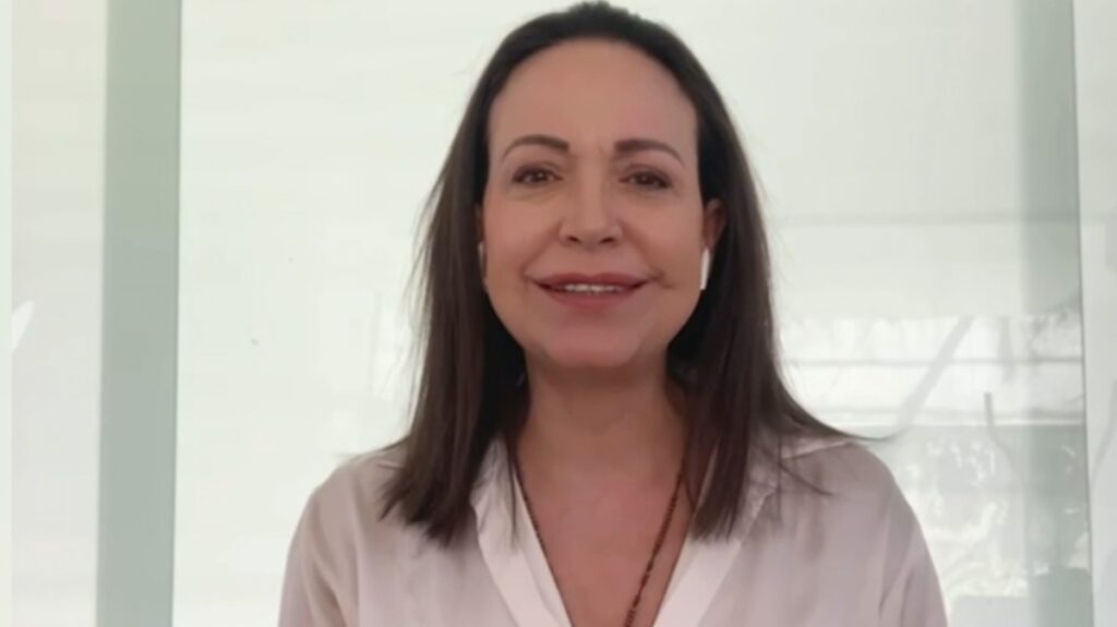 María Corina Machado asegura que _Venezuela será libre, pese al totalitarismo de Maduro_