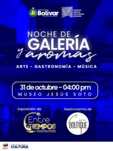 Noche artística en el Museo Jesús Soto en Ciudad Bolívar