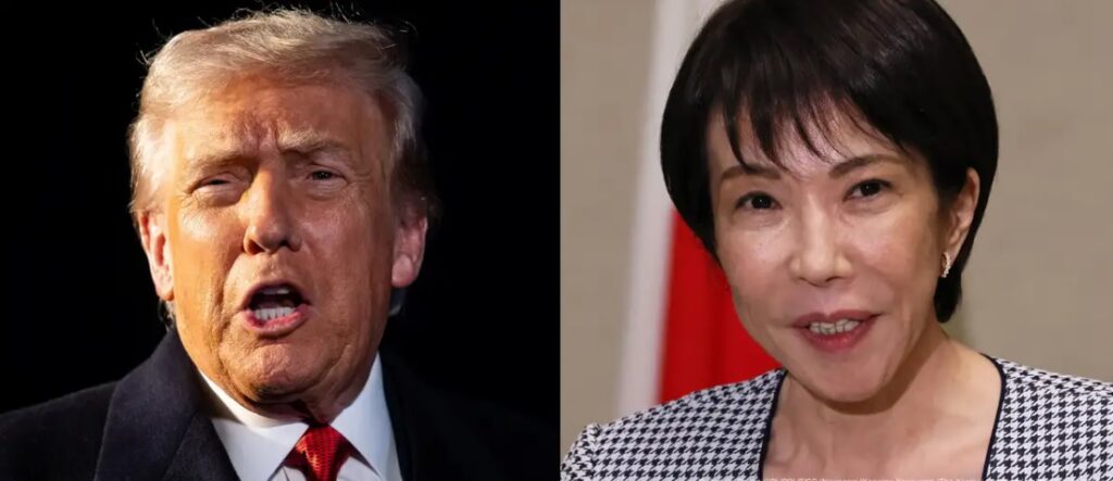Sanae Takaichi conversó con Donald Trump: "Estoy determinada a elevar la alianza entre Japón y EEUU a niveles aun más altos" - AlbertoNews