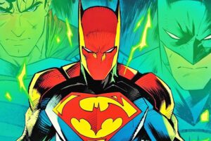 Superman y Batman se fusionaron a lo Dragon Ball Z. Literalmente. Y el resultado es apoteósico