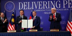 Trump se anota la paz entre Tailandia y Camboya