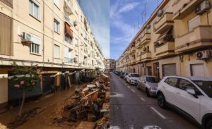 Un año de la catástrofe de la dana, el antes y el después en imágenes | europapress.es