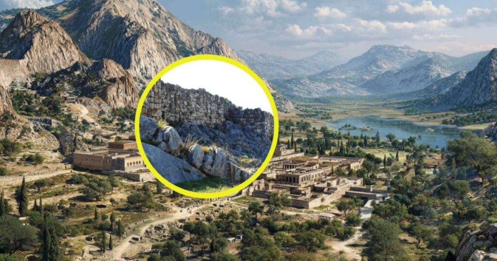 así es el esplendor arqueológico de la antigua ciudad micénica de Tirinto