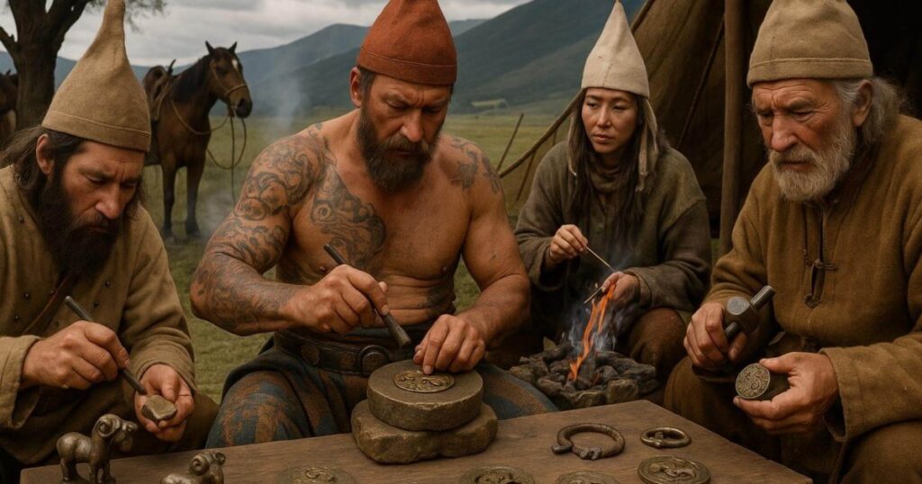 hallan en Siberia un túmulo de 2.900 años con símbolos animales ocultos para honrar a los caballos y sin rastro de oro