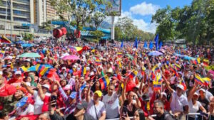 ‌Pueblo venezolano se moviliza en Gran Marcha por la paz