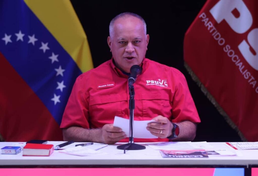 A medida que crece el cerco de EEUU, también aumenta la ansiedad de Diosdado Cabello