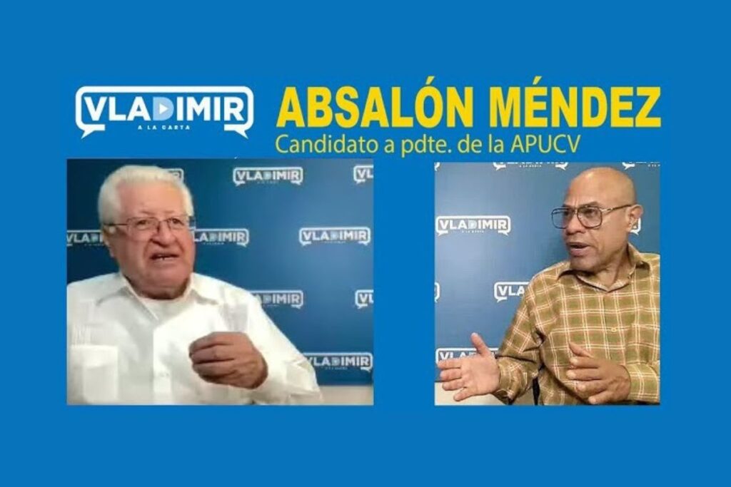 Absalón Méndez sacude a la APUCV 