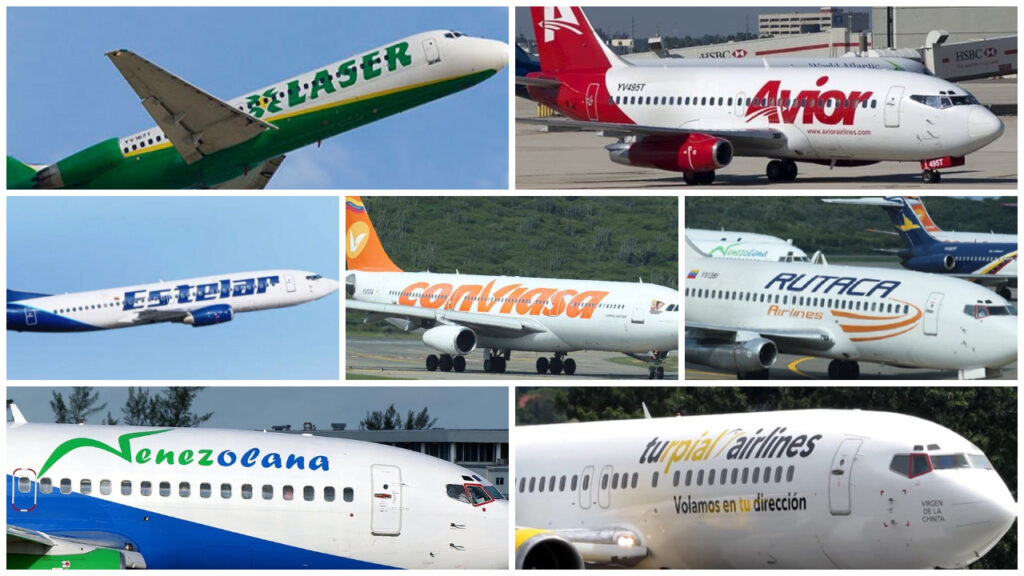 Aerolíneas venezolanas mantienen operaciones con normalidad