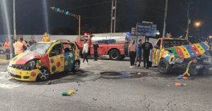 Al menos 150 heridos en choque entre carros de payasos – El Chigüire Bipolar