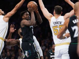 Anthony Edwards comandó el triunfo de los Wolves