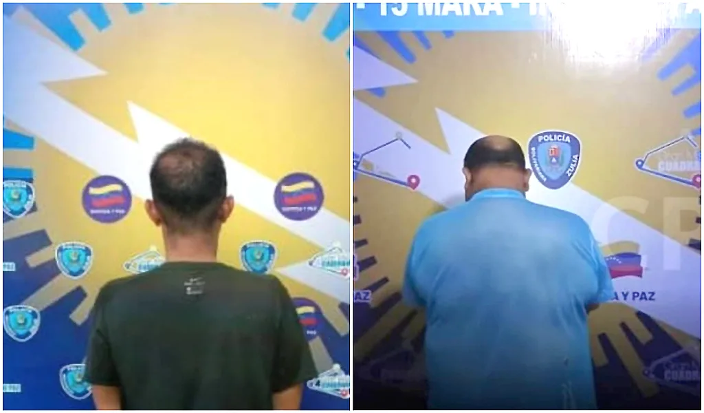 Arrestan a dos presuntos pedófilos en el Zulia