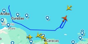 B-52 de EE. UU. volaron a 70 km de costa venezolana