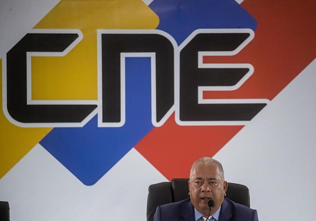 CNE activó selectivamente su web, pero sigue sin mostrar resultados del 28 de julio