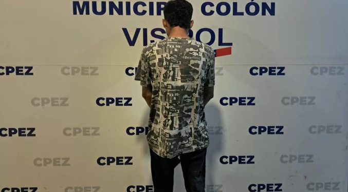 CPBEZ lo arresta por agredir a su expareja en el Sur del Lago