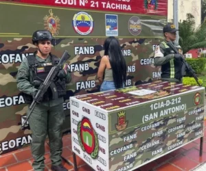 Capturada mujer con 11 envoltorios de marihuana en Táchira