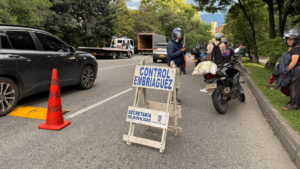 Capturado motociclista que arrolló a un agente de tránsito al evadir un retén