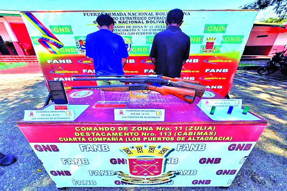 Capturados dos sujetos que pretendía asesinar a una mujer
