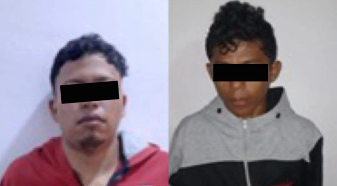 Capturan a dos hombres por robos, amenazas y microtráfico