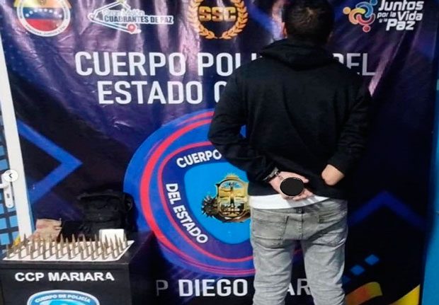 Capturan con municiones a hombre solicitado por homicidio
