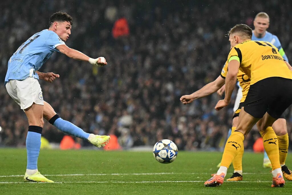 Champions: El pie izquierdo de Foden ilumina al City ante el Dortmund | Champions League 2025