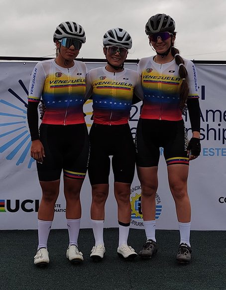 Ciclismo femenino tachirense  presente en justa bolivariana