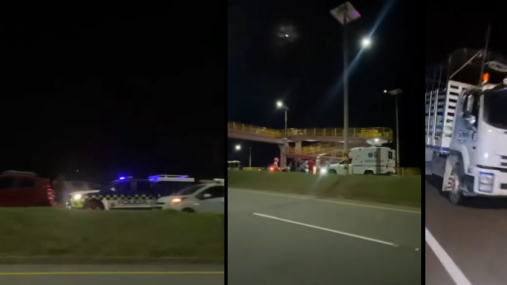 Cierre total en la vía Yopal–Aguazul por sospecha de explosivos en el peaje El Charte genera fuerte congestión y mantiene el tránsito detenido