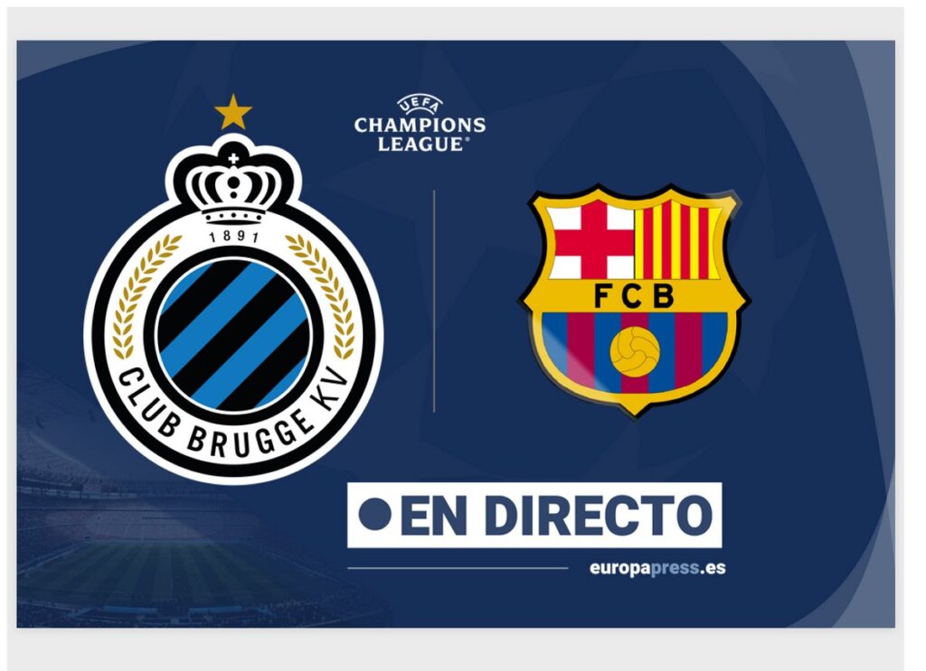 Club Brugge - Barcelona, en directo hoy: sigue el partido de Champions League minuto a minuto