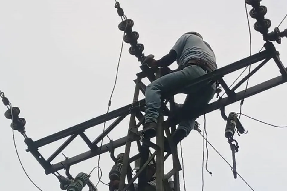 Corpoelec denuncia “nuevo sabotaje” tras caída de tres torres de transmisión en Anzoátegui