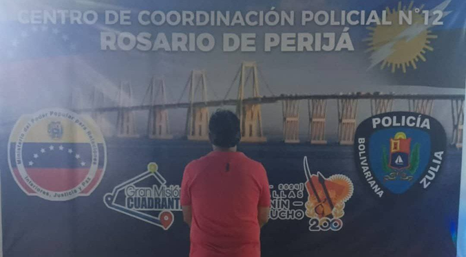 Cpbez captura a un hombre por estafa en Perijá