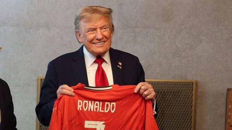 Cristiano Ronaldo se reunirá con Donald Trump en EE.UU. - AlbertoNews