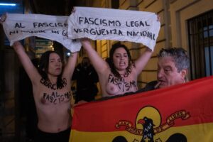 Detenido el presunto agresor de las activistas de Femen que se concentraban contra una misa por Franco | europapress.es