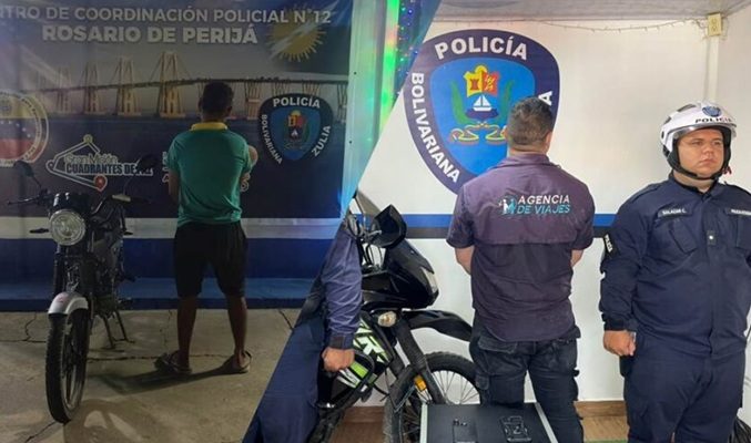 Detienen a dos sujetos por hacer ‘piruetas’ en moto 
