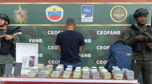 Detienen a hombre con más de 10 mil dólares falsos en Táchira