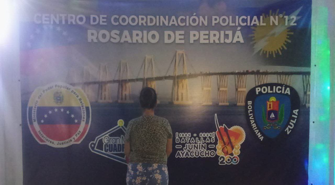 Detienen a mujer por dar alcohol a menores en Rosario de Perijá