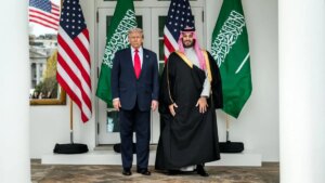 Donald Trump recibió al príncipe heredero de Arabia Saudita, celebró y afirmó que el asesinato de Kashoggi son cosas que pasan
