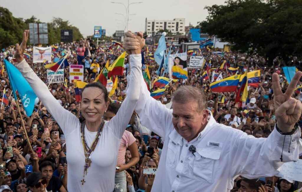 Edmundo González y María Corina Machado: Venezuela volverá a levantarse como una verdadera democracia